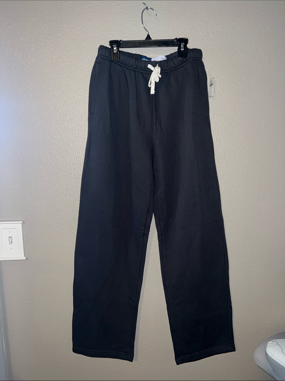 Old Navy Black Men's Baggy Drawstring Sweatpants